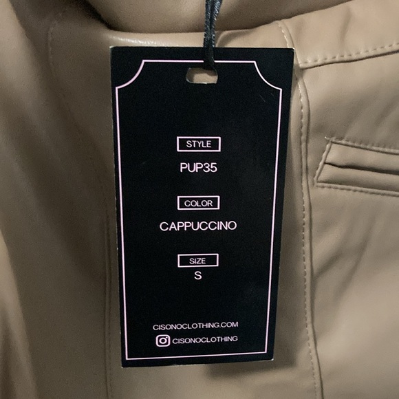 CI SONON faux leather leggings - Picture 5 of 5